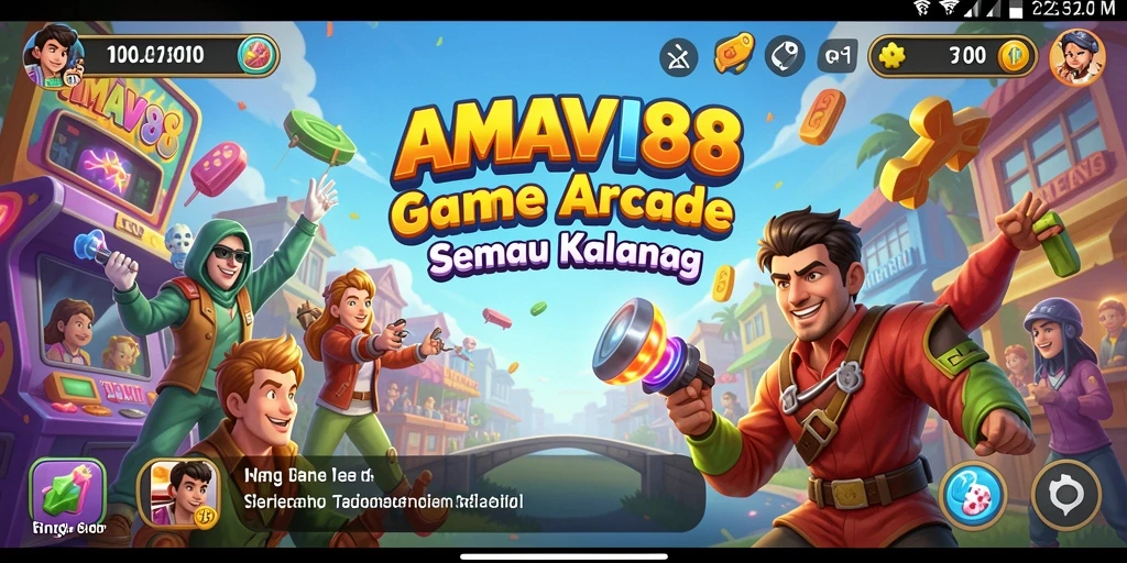 Tampilan gameplay seru AMAVI88 yang penuh aksi.