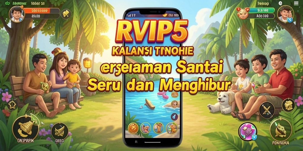 Tampilan gameplay seru dari RVIP5 yang memikat pemain.