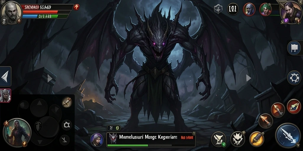 Gameplay menegangkan dalam <strong>SEMESTA69</strong> yang penuh kengerian.