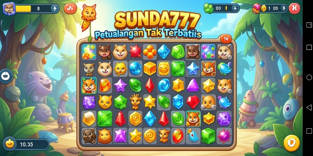 Tampilan menarik dari gameplay SUNDA777 yang memukau.