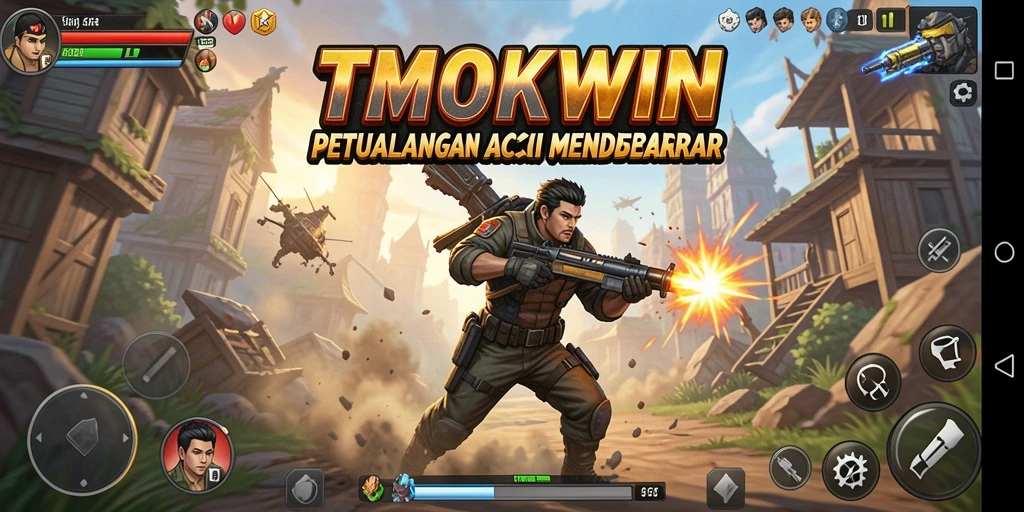 Tampilan aksi mendebarkan dari TMOKWIN dengan grafis luar biasa.