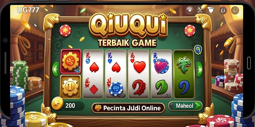 Tampilan gameplay QiuQiu yang menarik dan menantang.